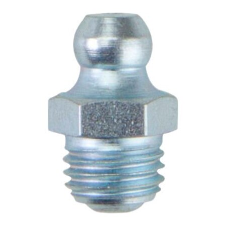 Matrix Management Prolube 46220 M8 X 1.0mm Metric Grease Fitting, Straight, 10 Pack GFT/8/1